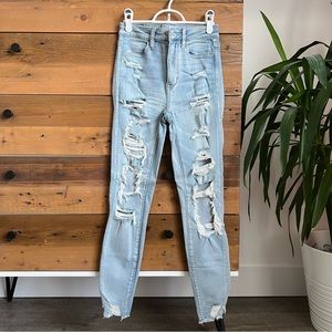 American Eagle Next Level Stretch Super High Rise Jeans
